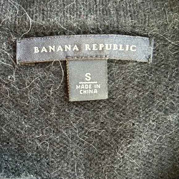 Banana Republic Womens Jacket XS Gray Alpaca Wool Blend Preppy Coat Y2K 17099x - Picture 3 of 9